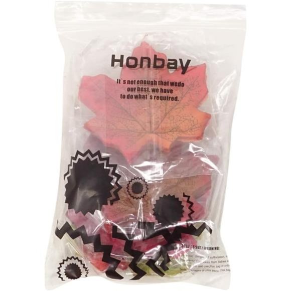 200PCS 8cm/3.1inch Assorted Color Artificial Maple Leaves Fall Leaves Weddings - Picture 7 of 7